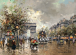 Arc de Triomphe, Champs Elysees - Antoine Blanchard