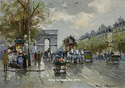 Champs-Élysées, Arc de Triomphe - Antoine Blanchard