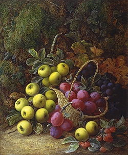 Still Life of Fruit - George Clare