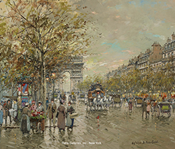 Paris, Les Champs Elysees - Blanchard, Antoine