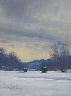 Empty Ice Houses - Ben Bauer