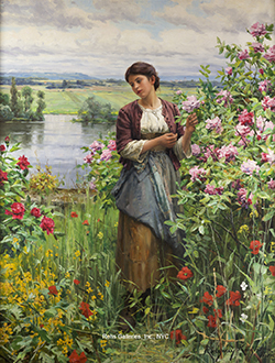 Julia Among the June Roses