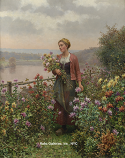 Maria Gathering Flowers