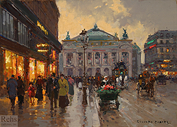 Avenue de l\'Opera - Edouard Léon Cortès