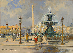 Fountain on Place de la Concorde