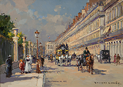 Rue de Rivoli - Edouard Léon Cortès