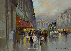 Maxim\'s, Rue Royale, Paris - Edouard Léon Cortès