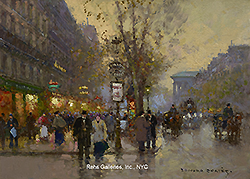Boulevard de la Madeleine, 1905 - Edouard Léon Cortès