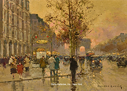 Metro George V, Champs-Élysées - Edouard Léon Cortès