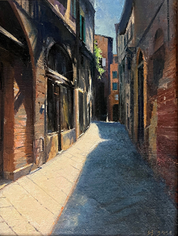 Side Street Shadows (Italy) - D. Eleinne Basa