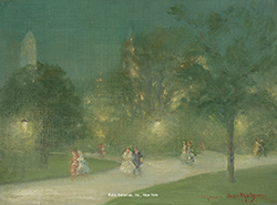 An Evening Walk, Central Park