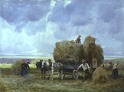 Harvesters Loading the Cart