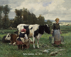 Milkmaids in the Field