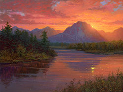 Ox Bow Sunset 1 - Ken Salaz