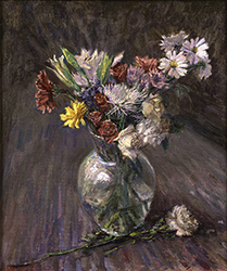 Purple Table Arrangement - Leo Mancini-Hresko