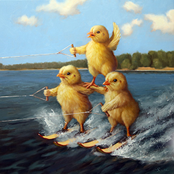 Water Ski Chicks - Lucia Heffernan