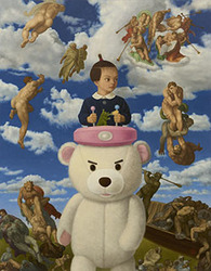 Naoko Going Through Michelangelo\'s Last Judgement - Mitsuru Watanabe