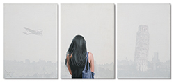 The Leaning Tower (Triptych)