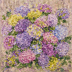 Hydrangeas in Bloom - Rasa Kluonius