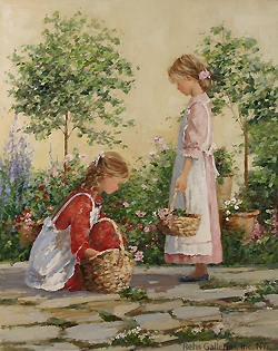 Flowers by the Villa