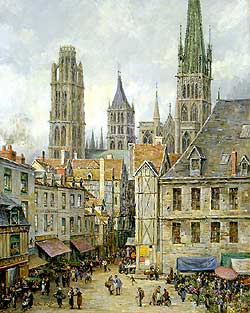 Market Place, Rouen
