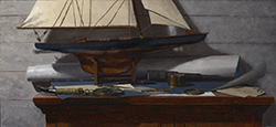 Boat with Blueprint Study - Todd M. Casey