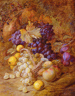 Grapes in a Basket