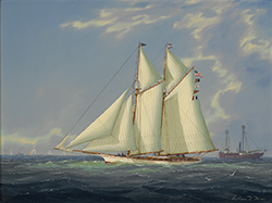 Yacht Peerless, New York Yacht Squadron Race, New York, 1892