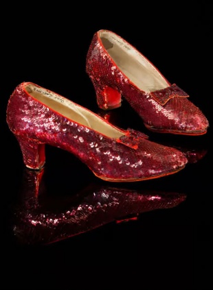 A pair of red shoesDescription automatically generated