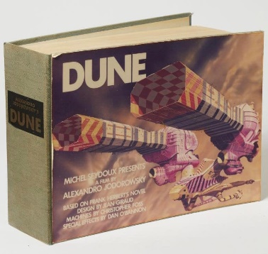 An image of Alejandro Jodorowsky’s book about Dune