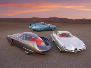 three exotic alfa romeo cars from the 1950sDescription automatically generated